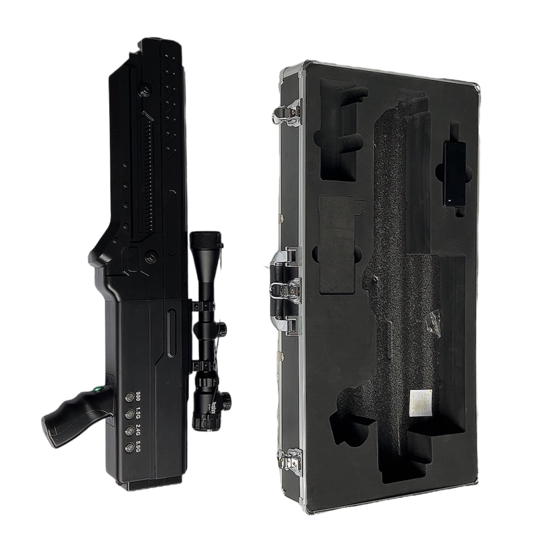  乌什手持便携式枪型低空防御反制四通道A型